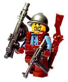 Second World War, Lego Minifigures