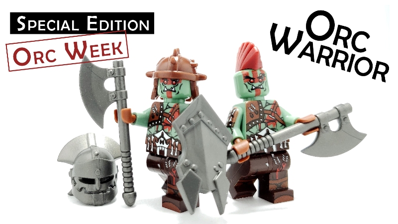 custom lego orc minifigure